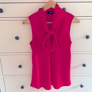 Nine West magenta colored blouse